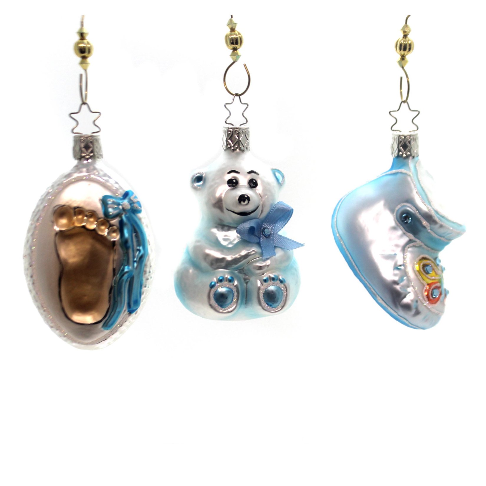 Amazon.co.jp: Inge Glas It's a Baby Boy ドイツグラス クリスマス